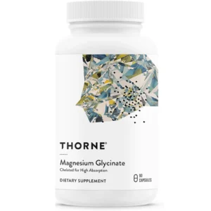 THORNE Magnesium Glycinate - Support Restful Sleep, Muscle Relaxation, Heart Health, and Metabolism - Chelated Magnesium Capsules - 90 Servings